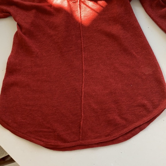 Project split neck linen sweater - Picture 10 of 10